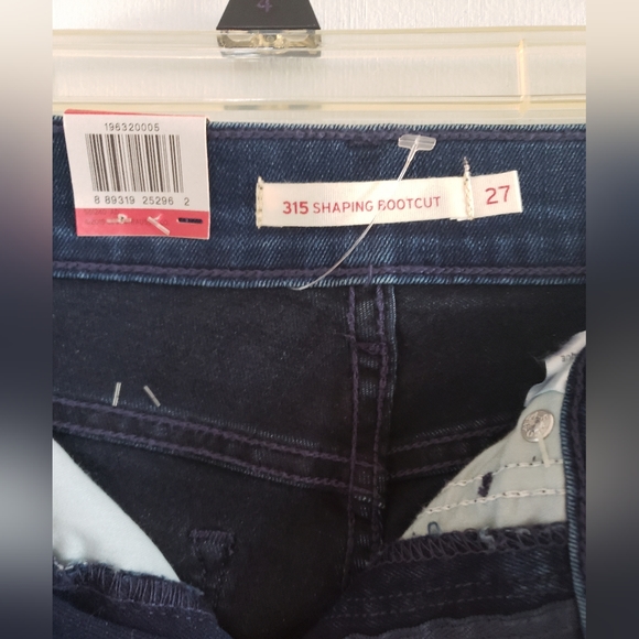Levi's 315 Womens Bootcut Jeans NWT Size 27 - Picture 5 of 7